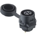 0270 02, Circular Connector, 2 Contacts, Panel Mount, Socket, Female, IP65 ...