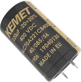 Фото 1/4 5600μF Aluminium Electrolytic Capacitor 100V dc, Snap-In - ALC70A562DF100