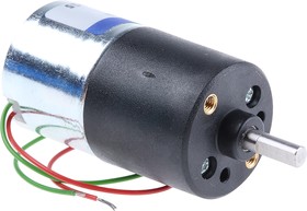 Фото 1/3 L149-6-392, DC Motor, 27 mm, with Gearbox 392:1 6 VDC