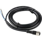 MQDC-406, Straight Female 4 way M12 to Unterminated Sensor Actuator Cable, 2m