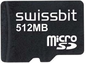 SFSD0512N1AS1TO- E-ME-221-STD, Memory Cards Industrial microSD Card, S-600u, 512 MB, SLC Flash, -25C to +85C
