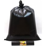 Мешки для мусора «Добрыня» 180 литров, 10 штук , ПВД, 100 мкм, размер 93*110 см ...