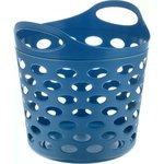 Корзина-сумка малая, 13л, 29x29x27 см, пластик, цвет в асс-те 3312