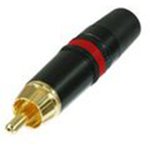 NYS 373-2, Штекер RCA на кабель красный