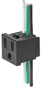 3-119-049, AC Power Entry Modules NR010 Connector Outlet 15A 5-15R