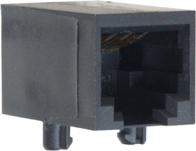 SS6466-NF-OST, SS-64 Series Female RJ11 Connector, Through Hole, Cat4, UTP Shield