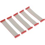 1483356-1, Micro-MaTch Series Flat Ribbon Cable, 16-Way, 1.27mm Pitch ...