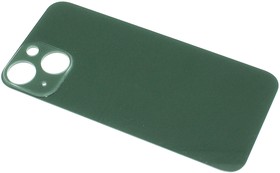 Фото 1/2 Задняя крышка (стекло) для Apple iPhone 13 Mini зеленая
