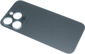 Фото 1/2 Задняя крышка (стекло) для Apple iPhone 14 Pro черная
