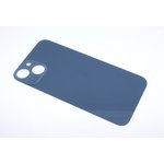 Задняя крышка (стекло) для Apple iPhone 14 синяя