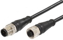 Фото 1/6 120066-8995, Straight Female 5 way M12 to Straight Male 5 way M12 Sensor Actuator Cable, 5m
