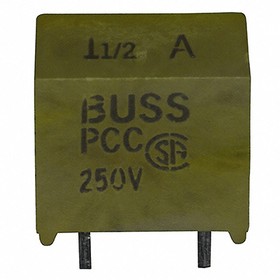 Фото 1/4 PCC-2-R, PC Board Non Resettable Fuse, Radial 2A, 250V ac