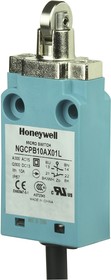 Фото 1/2 NGCPB10AX01L, NGC Series Roller Plunger Limit Switch, NO/NC, IP67, SPDT, Plastic Housing, 240V ac Max, 6A Max