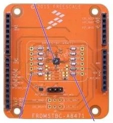 FRDMSTBC-A8471, Acceleration Sensor Development Tools Freedom Sensor Shield Board for the FXLS8471. FRDM board, Sensor Toolbox, and ISF comp
