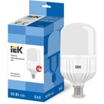 LLE-HP-50-230-65-E40, Лампа LED HP 50Вт 230В 6500К E40 IEK
