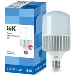 LLE-HP-100-230-65-E40, Лампа LED HP 100Вт 230В 6500К E40 IEK