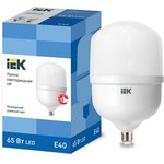 LLE-HP-65-230-65-E40, Лампа LED HP 65Вт 230В 6500К E40 IEK