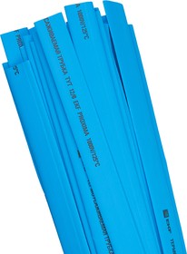 Фото 1/7 tut-12-g-1m, Трубка термоусаживаемая ТУТ нг 12/6 синяя в отрезках по 1м PROxima