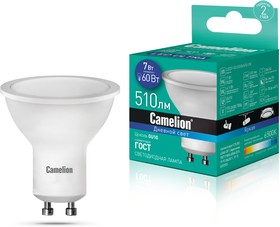Camelion LED7-GU10/865/GU10 (Эл.лампа светодиодная 7Вт 220В)