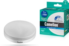 Camelion LED11-GX53/865/GX53 (Эл.лампа светодиодная со ступенчатым изменением яркости 11Вт 220В)