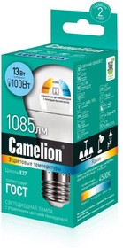 Camelion LED13-A60-SD/E27 (Эл.лампа светодиодная с изменением цветовой температуры 13Вт 220В)
