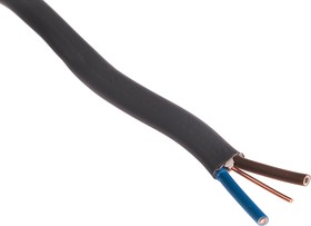 Фото 1/3 20197116, 2+E Core Power Cable, 1.5 mm², 10m, Grey PVC Sheath, Twin & Earth, 20 A, 240 V