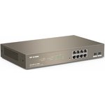 IP-COM G3310P-8-150W Управляемый PoE коммутатор с 8 Гигабитными портами PoE и 2 ...