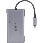 Док станция DAHUA Док станция 9 in 1 USB 3.1 Type-C to USB 3.0 + HDMI + RJ45 + ...