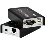 Квм удлинитель ATEN USB VGA Cat 5 Mini KVM Extender (1280 x 1024@100m) (CE100-A7-G)