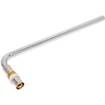 1650066 / 1672C031615CZ, Угол пресс с трубкой 300мм для радиаторов 16x15 1650066