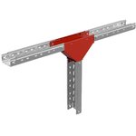 Отвод для лотка Т-образ. вертикал. вниз 100х50 "ПЛЮС" TDVplus50-100 INOX304 КМ PL6226
