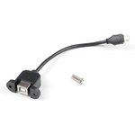 CAB-15463, SparkFun Accessories Panel Mount USB-B to Micro-B Cable - 6in.