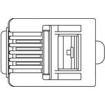 940-SP-3066-B25, Modular Connectors / Ethernet Connectors Modular Plug Standard ...