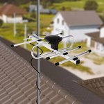 34-0408, outdoor TV antenna "Active" for digital TV DVB-T2, RX-408