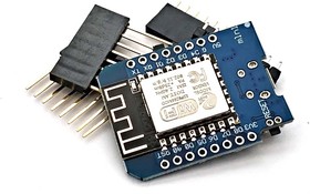 Фото 1/6 ESP8266 D1 Mini V2 модуль на основе NodeMcu Lua ESP-12 (CH340) micro USB