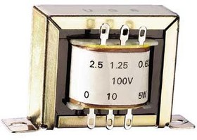 TR 10.16, Audio Transformers / Signal Transformers 100 V transformer for loudspeakers in PA systems (4, 8, & 16 Ohm), 50 19000 Hz