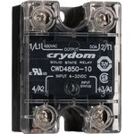 CWD4850-10, CW Series Solid State Relay, 50 A rms Load, Panel Mount ...