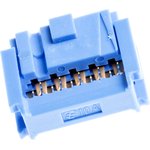 10-Way IDC Connector Socket for Cable Mount, 2-Row