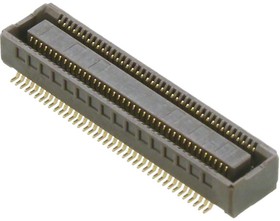 54684-0804-TR375, Connector Receptacle - 80 Position - 0.016" (0.40mm) Pitch - Center Strip Contacts - Surface Mount - Gold.