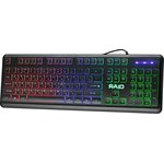 45778, Defender Игровая клавиатура проводная Raid GK-778DL RU, Rainbow,104 кнопки