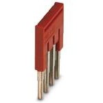 3030132, Plug-in bridge - pitch: 4.2 mm - number of positions: 4 - color: red