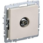 BR-A10-O-K10, BRITE Роз. TV оконечная РТВ11-0-БрКр беж. IEK