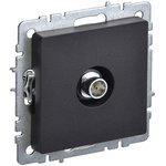 BR-A10-O-K02, BRITE Роз. TV оконечная РТВ11-0-БрЧ черн. IEK