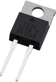 MCTR35JDE0100, Резистор в сквозное отверстие, высокой мощности, 10 Ом, TR35, 35 Вт, ± 5%, TO-220, 350 В
