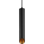 Светильник подвесной (подвес) ЭРА PL 17 BK MR16/GU10, черный, потолочный, цилиндр Б0055579
