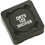 DR73-4R7-R, Power Inductors - SMD 4.7uH 3.78A 0.0297ohms