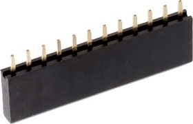 Фото 1/2 61300611821, PCB Receptacle, Board-to-Board, 2.54 мм, 1 ряд(-ов), 6 контакт(-ов), Монтаж в Сквозное Отверстие