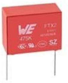 Фото 1/2 890324026003, Safety Capacitors WCAP-FTX2 20mm Lead 0.22uF 10% 275VAC