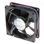 8414NG, 8400 N Series Axial Fan, 24 V dc, DC Operation, 69m³/h, 2W, 83mA Max ...