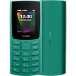Сотовый телефон Nokia 106 (TA-1564) DS EAC, зеленый